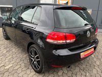 Gebraucht VW Golf VI Style 105 PS (77 kW) 2012 Schwarz Kleinwagen