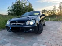 Gebraucht Mercedes CLK200 Avantgarde 184 PS (135 kW) 2007 Schwarz Coupé