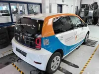 Gebraucht VW e-up! Edition 61 kW (83 PS) 2023 Weiß Kleinwagen