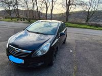 Gebraucht Opel Corsa 80 PS (58 kW) 2009 Schwarz Kleinwagen