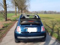 Second-hand Fiat 500C 69 CP (50 kW) 2012 Albastru Cabrio