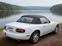 Gebraucht Mazda MX5 116 PS (85 kW) 1992 Weiß Cabrio