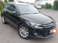 Gebraucht VW Tiguan LOUNGE 125 PS (91 kW) 2016 Schwarz SUV
