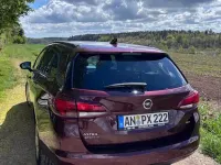 Gebraucht Opel Astra Edition 110 PS (80 kW) 2017 Rot Kombi