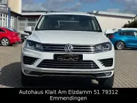 Gebraucht VW Touareg R-line 262 PS (192 kW) 2016 Weiß SUV