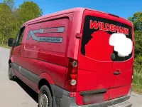 Usado VW Crafter 108 HP (79 kW) 2009 Vermelho Van