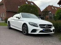 Gebraucht Mercedes C300 AMG 245 PS (180 kW) 2021 Weiß Cabrio
