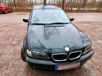 gebraucht BMW 318 i E46 Touring schwarz Facelift Tüv neu AHK