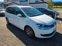 Gebraucht VW Sharan Comfortline 150 PS (110 kW) 2017 Weiß Van / Kleinbus