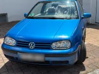 Gebraucht VW Golf 90 PS (66 kW) 2001 Blau Cabrio