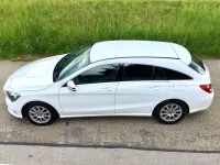 Gebraucht Mercedes CLA200 Shooting Brake 136 PS (100 kW) 2018 Polarweiss  glanz Kombi