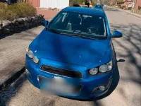 Gebraucht Chevrolet Aveo 95 PS (69 kW) 2012 Blau Limousine