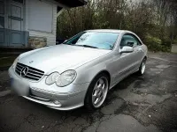 Gebraucht Mercedes CLK200 Avantgarde 163 PS (119 kW) 2002 Silber Coupé