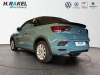 Gebraucht VW T-Roc Cabriolet R-line 150 PS (110 kW) 2021 Grün Cabrio