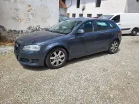 Gebraucht Audi A3 Ambition 125 PS (91 kW) 2008 Meteorgrau perleffekt Kleinwagen