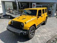 Gebraucht Jeep Wrangler Unlimited 200 PS (147 kW) 2015 Gelb SUV