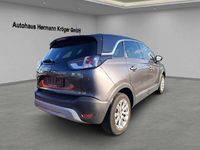 Gebraucht Opel Crossland Elegance 110 PS (80 kW) 2022 Mondstein grau/e:vulkan grau SUV