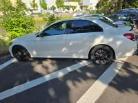 Gebraucht Mercedes C250 AMG line 211 PS (155 kW) 2015 Weiß Limousine