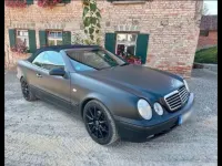 Gebraucht Mercedes CLK200 136 PS (100 kW) 1999 Schwarz Cabrio