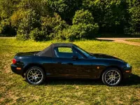 Gebraucht Mazda MX5 110 PS (80 kW) 2004 Schwarz Cabrio