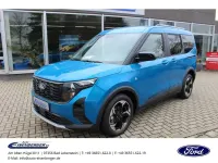 Neu Ford Tourneo Courier Active 125 PS (91 kW) 2025 Digital aqua blue Van / Kleinbus