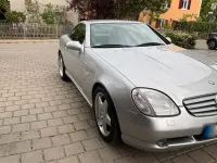 Gebraucht Mercedes SLK230 AMG 193 PS (141 kW) 1987 Silber Cabrio