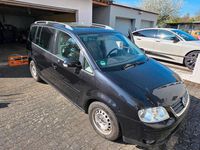 Gebraucht VW Touran 140 PS (102 kW) 2005 Schwarz Van / Kleinbus
