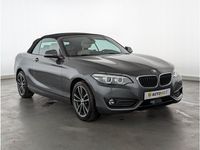 gebraucht BMW 220 220 d Cabrio Sport Line LEDER+LED+NAVI+SHZ+RFK+++