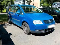 Gebraucht VW Touran 116 PS (85 kW) 2003 Blau Van / Kleinbus