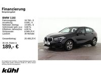 Gebraucht BMW 116 Advantage 109 PS (80 kW) 2023 Schwarz Kleinwagen
