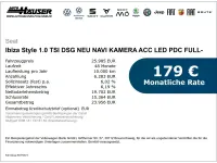 Neu Seat Ibiza Style 116 PS (85 kW) 2026 Blau Kleinwagen