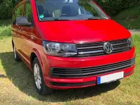 Gebraucht VW Multivan Trendline 150 PS (110 kW) 2015 Rot Van / Kleinbus
