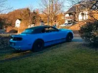 Gebraucht Ford Mustang 315 PS (231 kW) 2014 Blau Cabrio