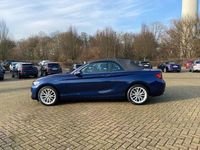 Gebraucht BMW 218 Advantage 136 PS (100 kW) 2017 Blau Cabrio