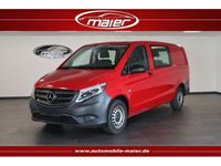 gebraucht Mercedes Vito 114 CDI Mixto lang -LED-AHK-Tempo-Klima-Bt.