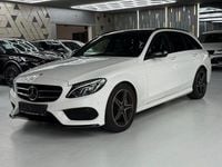 Gebraucht Mercedes C250 AMG line 204 PS (150 kW) 2017 Weiß Kombi