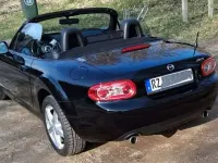 Gebraucht Mazda MX5 Center-Line 126 PS (92 kW) 2011 Schwarz Cabrio