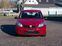 Gebraucht Dacia Sandero Ambiance 75 PS (55 kW) 2009 Rot Limousine