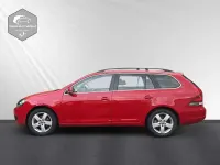 Gebraucht VW Golf VI 105 PS (77 kW) 2010 Rot Kleinwagen