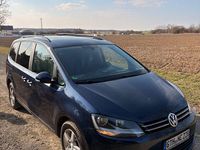 Gebraucht VW Sharan Trendline 140 PS (102 kW) 2011 Blau Van / Kleinbus