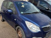 Gebraucht Opel Agila Edition 86 PS (63 kW) 2009 Blau Kleinwagen