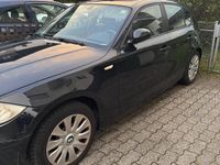 Gebraucht BMW 116 129 PS (94 kW) 2007 Schwarz Kleinwagen