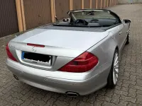 Gebraucht Mercedes SL500 306 PS (225 kW) 2004 Silber Cabrio