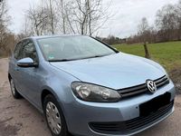 Gebraucht VW Golf VI 80 PS (58 kW) 2009 Blau Kleinwagen