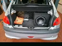 Gebraucht Peugeot 206 88 PS (64 kW) 2004 Silber Kleinwagen