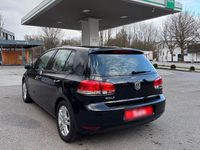 Gebraucht VW Golf VI Trendline 80 PS (58 kW) 2010 Schwarz Kleinwagen
