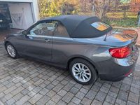 Gebraucht BMW 220 Advantage 184 PS (135 kW) 2018 Grau Cabrio