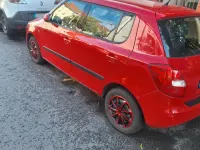 Gebraucht Skoda Fabia 75 PS (55 kW) 2008 Rot Limousine