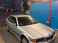 Gebraucht BMW 316 Basis 102 PS (75 kW) 1997 Silber Coupé