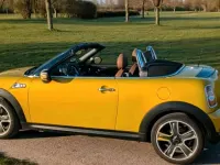 Gebraucht Mini Cooper S Roadster 184 PS (135 kW) 2014 Gelb Cabrio